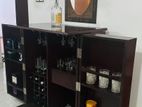 Mahogany Liquor Cabinet