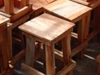 Mahogany Stools 18 Inch Height