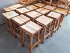 Mahogany Stools New 18 inch height