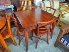 Mahogany Table with Chairs 3ftx3ft MT2602