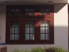 Mahogany Teak Window Set