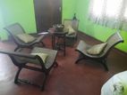 Mahogany Verandah Chairs and Centre table