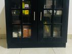 Mahogany Wood Mini Display Cupboard