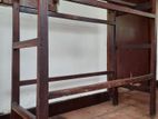 Mahogany Wooden Clothing Rack