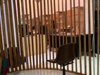 Mahogany Wooden Partition