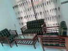 Mahogany Wooden Sofa Set