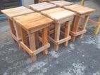 Mahogany wooden stools