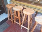 Mahogany Wooden Stools