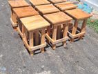 Mahogany wooden stools