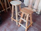Mahogany wooden stools