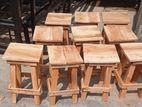 Mahogany wooden stools
