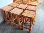 Mahogany Wooden Stools