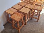 Mahogany Wooden Stools