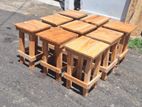 Mahogany wooden stools new