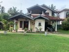 Main road facing 87perch land with house for sale in kandawala, Negombo