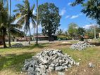 main road facing lands