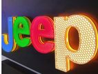 Make a Statement with Modern Perforated 3D Signs