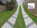 Malaysian Carpet Grass Interlock Paving Design Landscaping