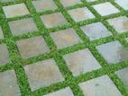 Malaysian Garden Grass with Interlock Design