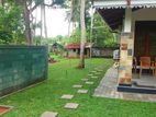 Malaysian grass with interlock stones paving