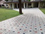 Manel Interlock Paving With Malaysian Grass Landscaping