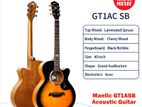 Mantic GT-1GCSB 41 Grand Auditorium Cutaway Sunburst Acoustic Guitar