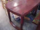 Maroon Dining Table