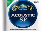 Martin MSP4000 Phosphor Bronze Acoustic Guitar String Set Ex Lt 10-47