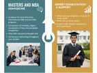 Masters and MBA Admission Guidance