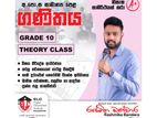 Mathematics Grade 10 Theory Class Sinhala