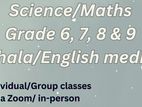 Maths Classes for Grade 6, 7, 8 & 9