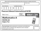 Maths IGCSE Past Paper Class For A* EDEX/CAM