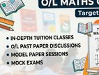 Maths O/L online Tution Paper Classes