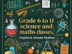 Science Class Grade 6 -11