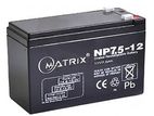 Matrix Ups Battery 12v / 7a for cctv, Computer and house hold item Power