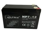 Matrix Ups Battery 12v / 7a for cctv, Computers and household item