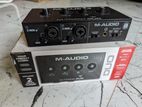M Audio Mtrack Duo Interface