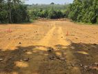Mawak Oya Facing Land For Sale - Handapangoda
