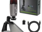 MB-8700 USB Condenser Microphone Plug and Play with Noise Reduction
