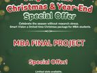 MBA Final Project Help