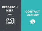 MBA Research Proposal Support