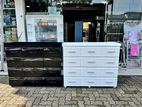 MDF XL drawer sets White and Black