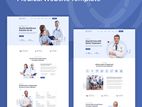 Medical Company Static Web Site Create Budget Package