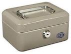 Medium Cash Box 8 Inch With Tray