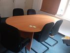 Meeting Room Table with 6 Chairs