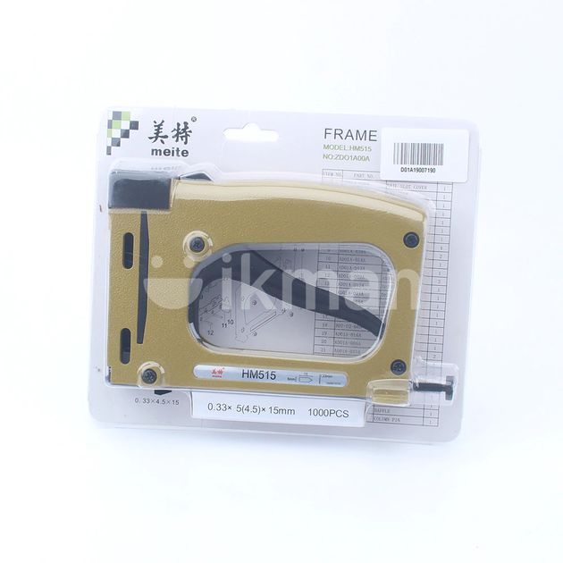 Photo Frame Tacker Meite Manual Photo Frame Tacker Nailer Nail Gun 15mm for Sale in ...