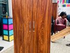Melamine 2 D Brown Wardrobes