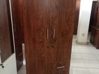 Melamine 2 Door Cupboard with Locker