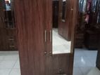Melamine 2 Door Cupboard with Locker