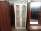 Melamine 2 Door White Office Cupboard
